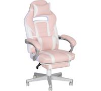 Homcom Silla Gaming 63x63x123 cm Rosa