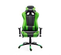 HomCom Silla Gaming Verde