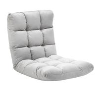 HOMCOM Sillón Convertible Sillón Perezoso Gran Confort Inclinación Respaldo Multiposiciones 90°-180° Flanela de Poliéster acolchado Aosom España