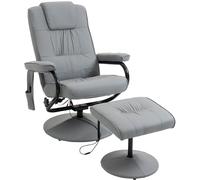 Sillón de masaje - 700-037V01GY, 84,00 cm, Gris