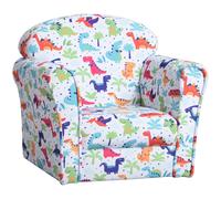 Homcom - Sillón sofá infantil de dinosaurios