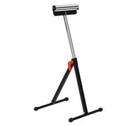 HOMCOM Soporte de Rodillo Ajustable en Altura 68-110 cm Negro y Plata