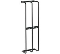 HOMCOM Toallero de Baño Moderno de Pared con 3 Barras 21x12x74 cm Negro Negro