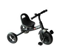 HOMCOM Triciclo para Niños más de 18 Meses con Timbre Guardabarros Rueda de Seguridad 79x50,5x58 cm Negro