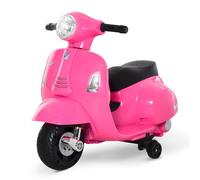 Homcom - Moto Eléctrica Vespa rosa