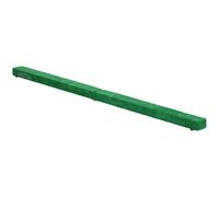 HOMCOM Viga de gimnasia plegable 210 cm antideslizante, viga de gimnasia para entrenamiento de equilibrio, verde