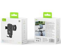 Home 2024 Soporte Movil Bicicleta 【Anti Vibración + 1S Quick Desmontaje + Cámara sin obstáculos】 360° Rotación Soporte para Bicicleta Compatible con iPhone y 3.5-7.0 Pulgadas
