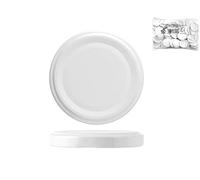 Home 4181853 Pack de 50 cápsulas Twist-Off 53 mm, 18/10 Steel