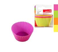 Home 8355200 - Moldes de silicona multicolor, 5 cm, 6 unidades