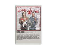 Home Alone by D-block Europe - Póster estético para pared, diseño de póster para sala de estar, dormitorio, 50 x 75 cm, estilo sin marco