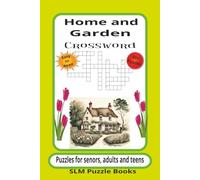 Home and Garden Crossword: Word searches with easy to read print about Home, Garden, To build, and more | 6x9 inches, 110 pages | 50+ puzzles… Gift for vacations, holidays and free times