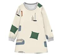 Home and Pet Supplies - Vestidos de princesa para niñas pequeñas, ropa de juego, 2-8T, multicolor