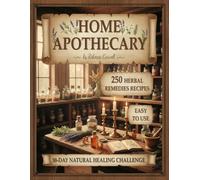 Home Apothecary: 250 Herbal Remedy Recipes for Healing, Self-Care, and Natural Living-Easy to Use