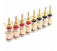 Home Audio Binding Post 8 piezas para amplificador de subwoofer