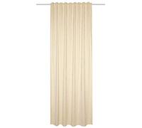 Home Basics 085425-0201 - Cortina térmica (145 x 135 cm), Color Crema