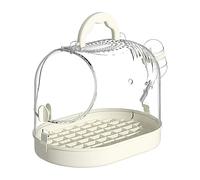 Home Bird Cage con portador de loro para llevar a caballo, hebilla a prueba de escape | Viaje transpirable y en interiores para loros, aves, trampas, tortolitos, casa adecuada, oficina, aventuras de