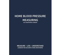 Home Blood Pressure Logbook: 7-Day Sessions • Daily Readings • Averages, Pulse & Notes