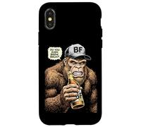 Home Brewing Funny Bigfoot Beer Brewer Brewer Brush Carcasa para iPhone X/XS