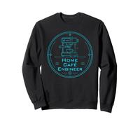 Home Cafe Engineer Espresso Coffee Barista - Ventilador de café Sudadera