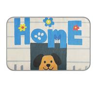 Home - Cama de verano colorida para perros de dibujos animados, cama de refrigeración para perros al aire libre, cama de verano para perros y mascotas, cama refrescante para Perros M