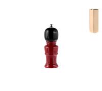 Home Carbonio Macinapepe, Acrilico/Ceramica INOX, Trasparente, 15 cm