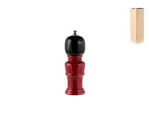 Home Carbonio Macinapepe, Acrilico/Ceramica INOX, Trasparente, 15 cm