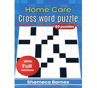 Home Care Crossword Puzzle: 50 Puzzles