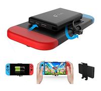Home Care Wholesale 10000mAh Cargador Portátil Power Bank - Funda de Cargador de batería extendida Recargable - Paquete de batería de Repuesto de Viaje Compacto para Nintendo Switch