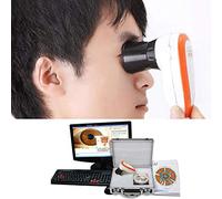 Home Care Wholesale 5,0 MP CCD de Alta Resolución USB Iriscopio - Ojo Cámara Iriscopio con Lente de Diafragma de 30 x y Software de Análisis