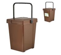 HOME 3984612 Contenedor húmedo Minmax + 25 litros Cubos Basura Marrones, Multicolor, Talla única