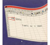 HOME COUNTIES - EXACTLY AS IT SEEMS (MILKY CLEAR) [Vinilo]