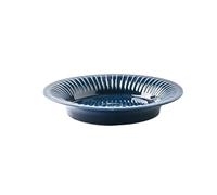 Home Creative - Cuenco de arroz de cerámica con personalidad simple, plato de sopa de 8.5 pulgadas, color azul