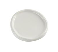 Home Creative personality irregular exquisito simple almacenamiento péndulo plato-plato redondo blanco