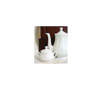 Home DB 4361469 - Cafetera Alba, porcelana, blanca, 1,2 l, porcelana
