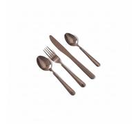 HOME DECO FACTORY Conjunto de 6 Tenedores de INOX Ergonómicos Naranja | Acero inoxidable, conjunto de 6 tenedores, diseño moderno y ergonómico, servicio de mesa, fáciles de limpiar, naranja
