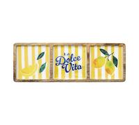 HOME DECO FACTORY Cook Concept - KA0881 - Tarro de Cerámica Divertido en Forma de Paquete de Caramelos - Ideal para Servir Delicias - Dimensiones 11 x 11,5 x 6,7 cm - Multicolor