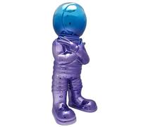 HOME DECO FACTORY, HD0106, Figura de Astronauta chapada Estatua Decorativa Multicolor, diseño único y Moderno, Idea de Regalo Original para Todos los Interiores. Dimensiones: 33 cm de Altura,