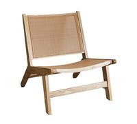 HOME DECO FACTORY, HD0333, Sillón, Modelo Bali, Colección Natural Crush, Muebles Contemporáneos, Asiento, Sofá y Sillón, 64 x 75 x 71 cm, Marrón