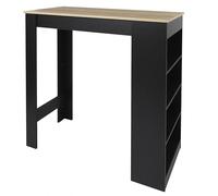 Home Deco Factory Mesa Alta Bar Industriel 115x50 cm h.103 cm