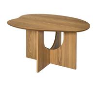 HOME DECO FACTORY - HD7388, Mesa de Centro Calypso Contemporánea, Diseño Elegante y Práctico, Almacenamiento Integrado, Diseñada para Salón, Fácil de Limpiar, 80x42x60 cm, Marrón