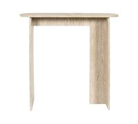 HOME DECO FACTORY - HD7748 - Mesa Extensible Moderna para 6 a 8 Personas - Diseño Puro y Funcional - Ideal para Comidas en Familia o con Amigos - Dimensiones: 160-200 cm - Blanco Beige