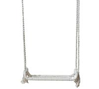 HOME DECO FACTORY - HDO0300, Columpio de Macramé, Silla Colgante Exterior, Mobiliario, Mobiliario de Exterior, Asiento de Exterior, 65x160x20 cm, Natural