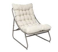 HOME DECO FACTORY, HDO0364, Sillón Confort Optimal Beige, diseño Elegante y versátil, Ideal para salón u Oficina, fácil de Mantener, Dimensiones 68x855x88 cm, Color Beige