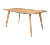 Home Deco Factory Mesa Extensible Calypso 6-8 Personas Madera MDF Hierro Fundido 150-210cm