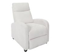 HOME DECO FACTORY Sillón de Pana 3 Posiciones Ajustables Confort Beige