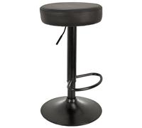 Home Deco Factory Taburete Bar Regulable Mumford Industriel Altura Ajustable 36x63.5-83.5 cm