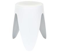 HOME DECO FACTORY Taburete Eve Contemporáneo Asiento Cómodo 46 cm Blanco