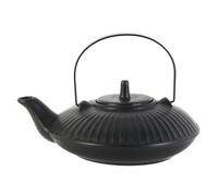 HOME DECO FACTORY Tetera Chan de Cerámica 60 rte de la Mesa Negro | Cerámica, tetera Chan, 60 rte de la mesa, té café e infusiones, servicio de mesa, negro