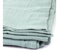 HOME DECO FACTORY - TX9324, Manta de Gasa de Algodón Verde Hielo, 120x150cm, Diseñada para 2 Personas, Diseño Elegante y Práctico, Mejora tu Hogar