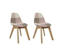 HOME DECO KIDS HD6746 - Silla Infantil (Polipropileno, Color Rosa, 39 x 57,8 x 31 cm), Color Marfil